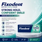 جعبه آبی و سبز چسب دندان مصنوعی فیکسودنت Complete Extra Fresh