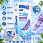 کاندوم کدکس سنسیتیو مدل Sensitive Pro-Sensation بسته 12 عددی