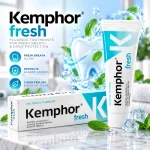 ژل خمیر دندان کمفور مدل Fresh حجم 75 میلی لیتر