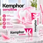 خمیر دندان کمفور سنسیتیو مدل Sensitive مخصوص دندان های حساس حجم 75 میلی لیتر
