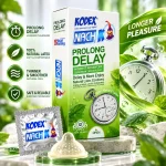 کاندوم تاخیری کدکس مدل پرولانگ دیلی Prolong Delay بسته 12 عددی